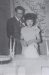 My parents after their wedding, at the home of my grandparents in Oklahoma.